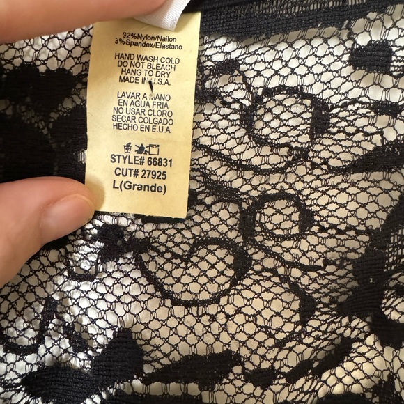 Misope lace mini dress with slip - Picture 5 of 6